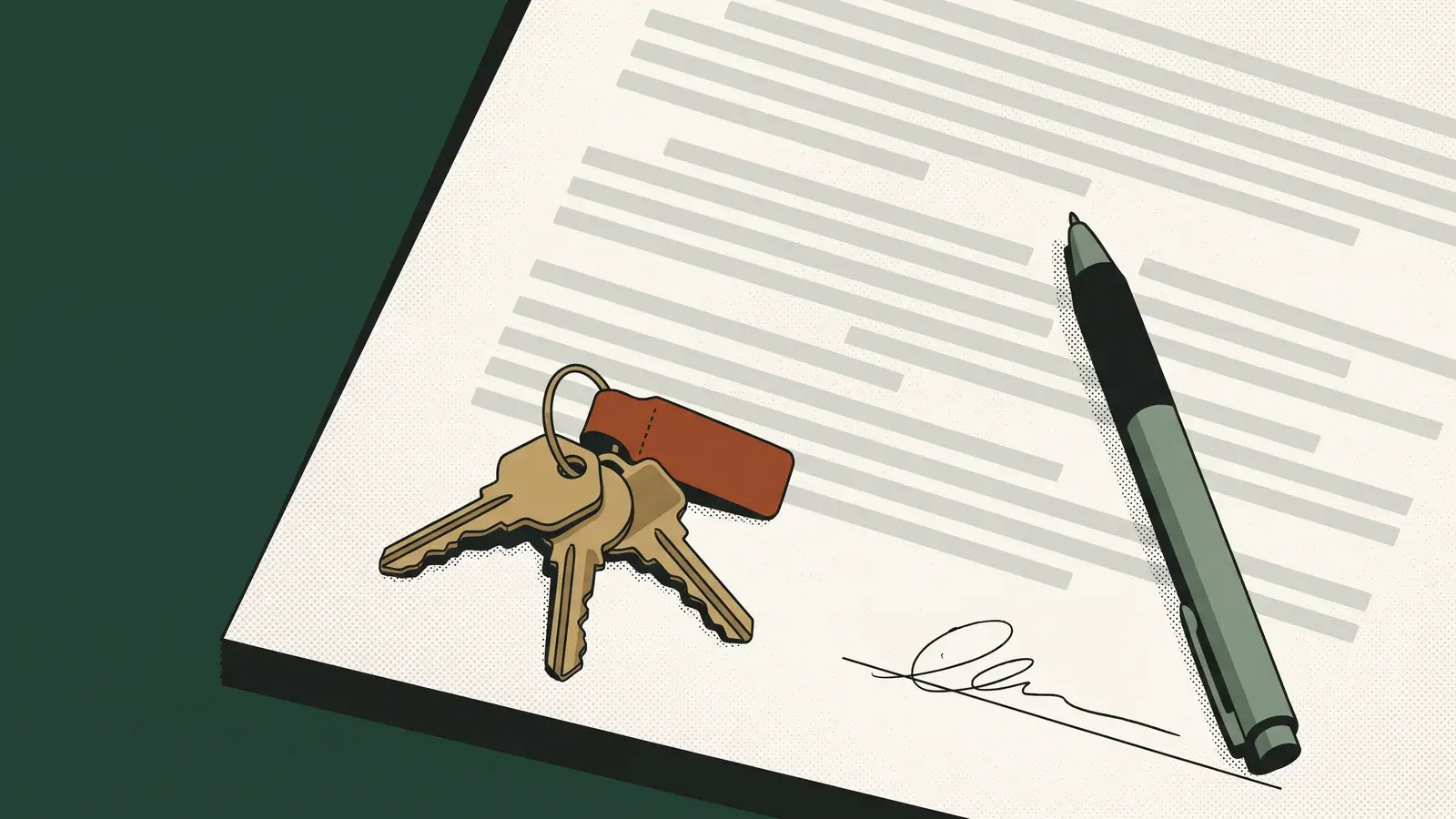 How a recovery residence can end a stay under written house rules, and the Fair Housing Act limits: NJ Sober Living guide illustration